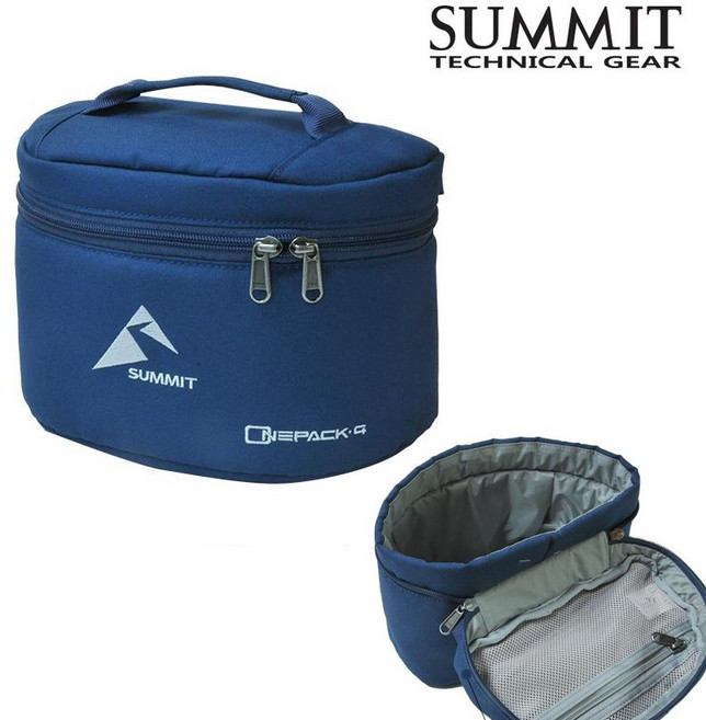 써미트 원팩 네이비 XS 보온 보냉백 4리터 등산 배낭 디팩 쿨러백 캠핑 수납 가방 용품, 1개