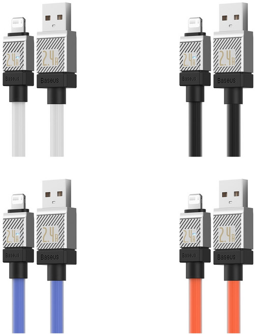 倍思 酷玩 TypeC PD20W快充線 手機充電線 鋅合金指示燈 耐用, 1條