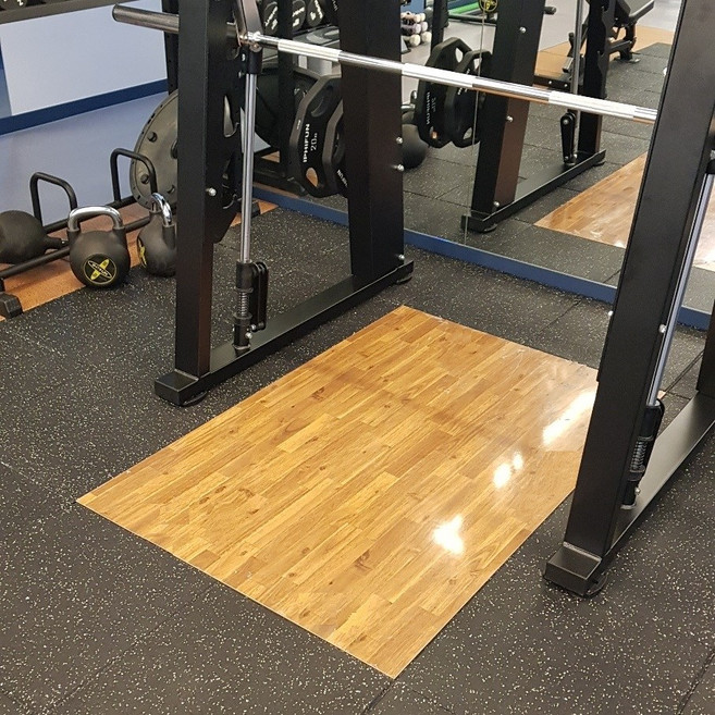 오버맥스 스쿼트발판 데드리프트 역도발판 이펙트보드 우드 플랫폼 25T, 1개