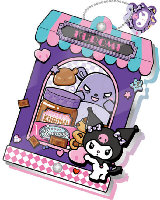 아트박스/퍼즐사랑 산리오 쿠로미 가게 크리스탈 직소퍼즐 키링