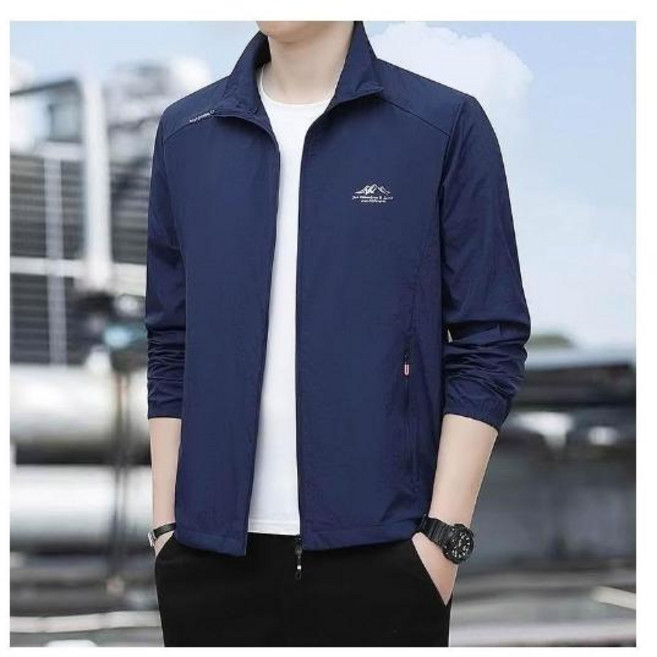 防曬外套男輕薄透氣運動外套冰絲涼感薄款UPF50