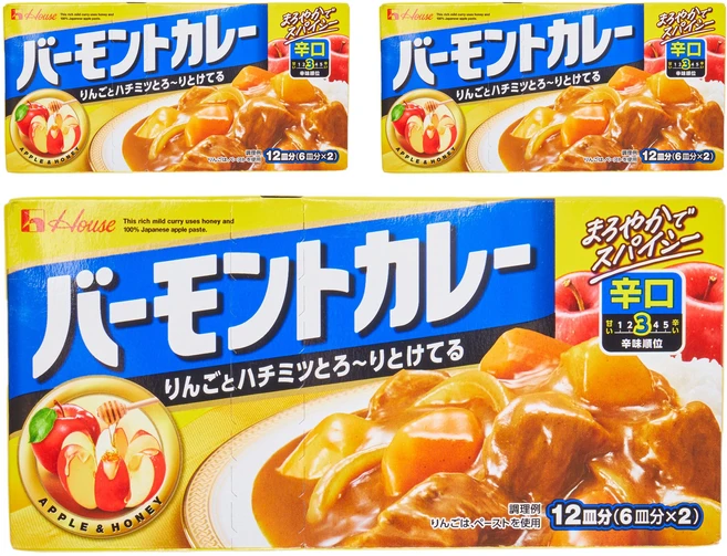 버몬트카레 매운맛, 3개, 230g - 쿠팡