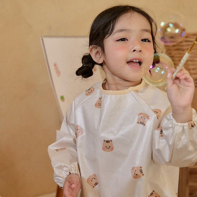 돗투돗 동물친구들 전신 미술 가운, 돗람이