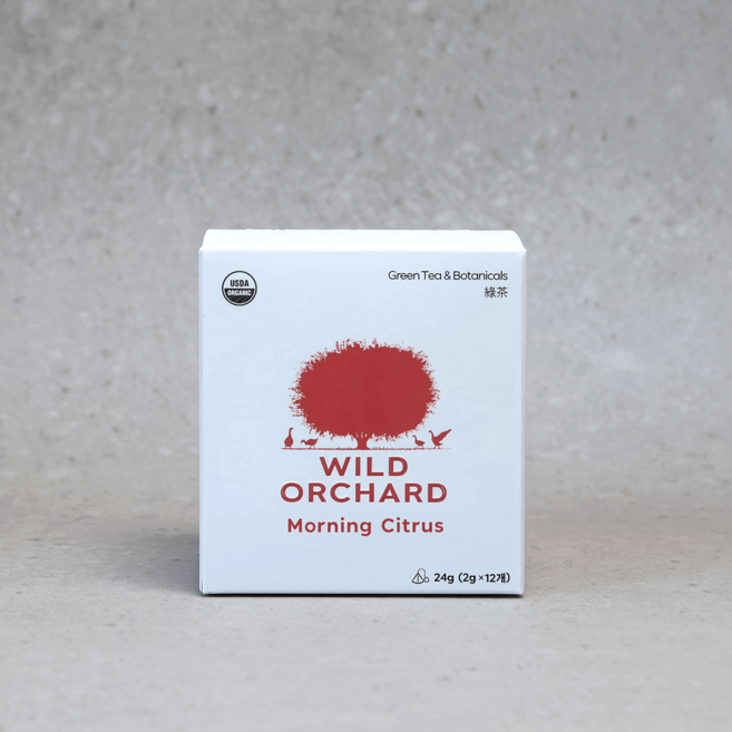 [세모몰] 와일드오차드 유기농 모닝 시트러스 티백 12개입 4팩, 4개, 2g