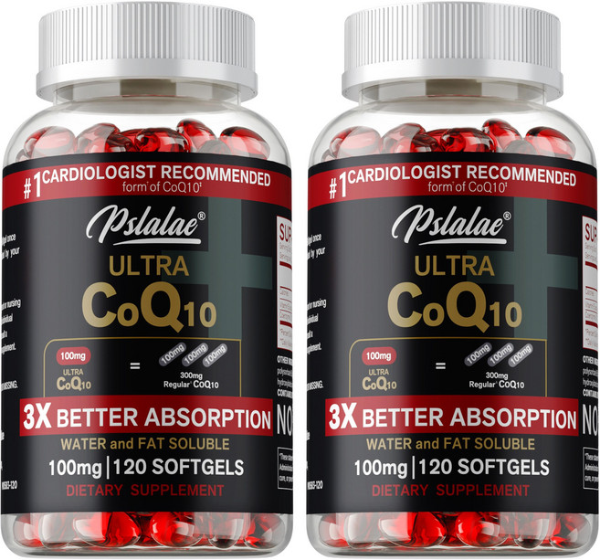 Pslalae 高效輔酶Q10軟膠囊 3倍吸收率 100毫克, 240組