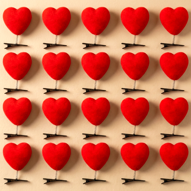 소이린 단체 행사 머리핀 파티 집게핀 20개