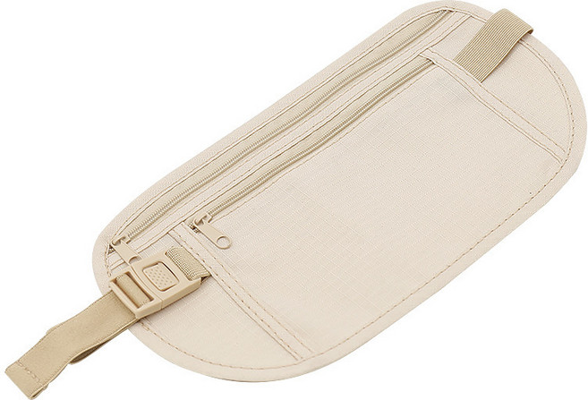 유럽 소매치기 도난방지 여행 복대 가방 안전 허리 지갑 파우치 크로스백 슬링백