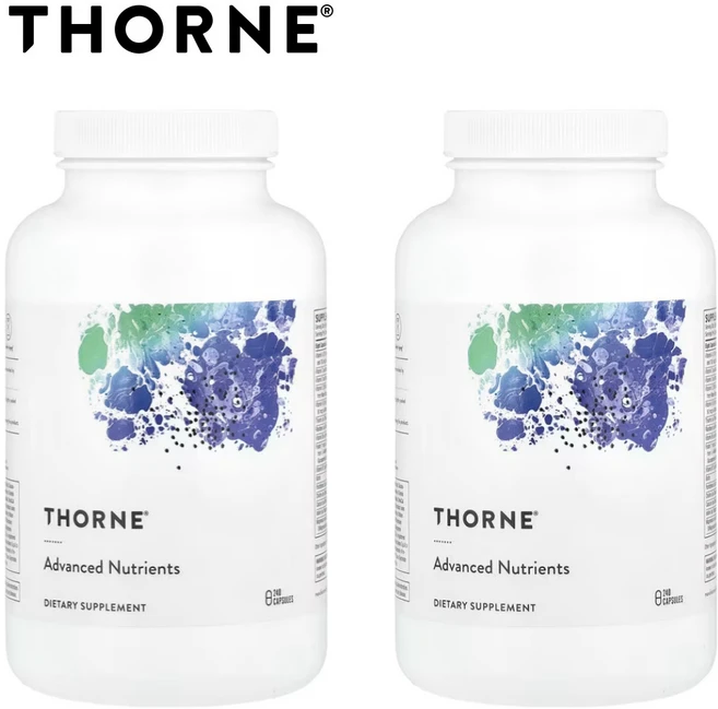 Thorne Advanced Nutrients 240캡슐 2개 - 쿠팡
