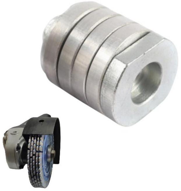 상도경몰 그라인더 홈파기 안전커버 헤드 어댑터 M10 그라인더커버 앵글그라인더어댑터 그라인더부품 그라인더안전커버, 1개