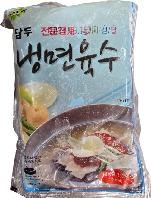 담두 육수350g 3종 사골맛 동치미맛 전문점용 육수 물 비빔 냉면 국수 소바 업소 전문점용, 전문점용육수350g, 350g, 1개