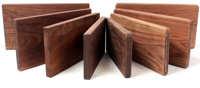 CP 원목 월넛 (호두나무) 나무 양면 도마, 01_CP월넛도마 사각 미니