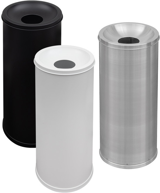 패블러스 홉바 50리터 업소용 스텐레스 화장실 대형 쓰레기통, 스텐레스 홉바 50리터 스텐, 1개