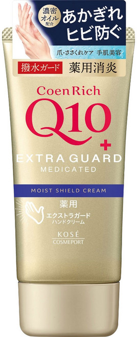 일본 핸드크림 코세 코엔리치 Coen Rich Q10 핸드크림 / 엑스트라 가드, 80g, 1개