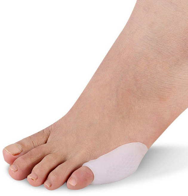 QueenZ 소건막류 교정 새끼 발가락 교정기 보호대 실리콘 발가락링 22, 1세트