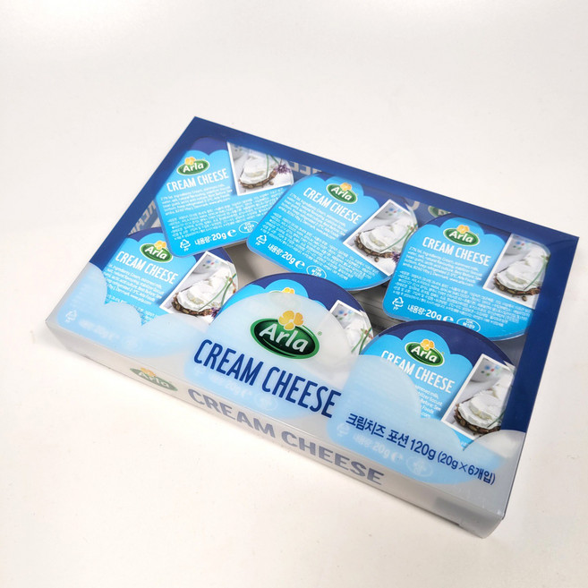 알라 크림치즈 플레인 포션 60gX6ea, 6개, 20g