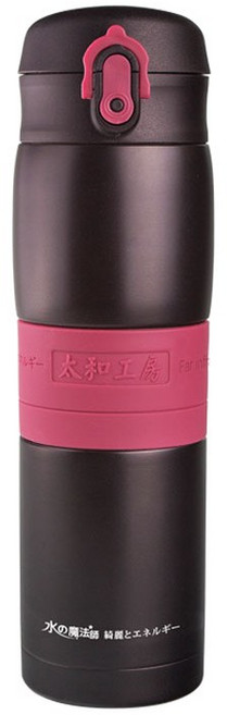 太和工房 SUS316 不鏽鋼 保溫瓶 350ml/450ml, 黑紅色, 1個, 450L