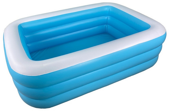 스윔어바웃 베이직 물놀이 풀장 + 수리패치, 혼합색상, 1개