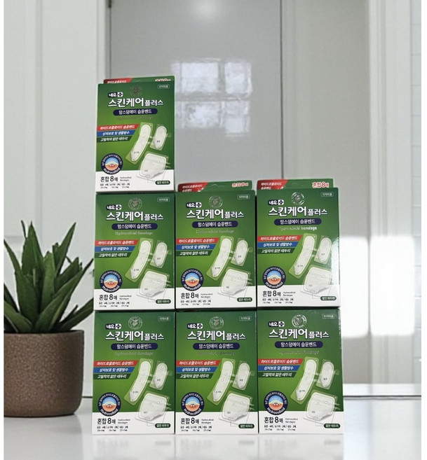 네오 스킨케어 플러스 맘스덤에이 습윤밴드 생활방수 하이드로콜로이드, 7개, 8개입