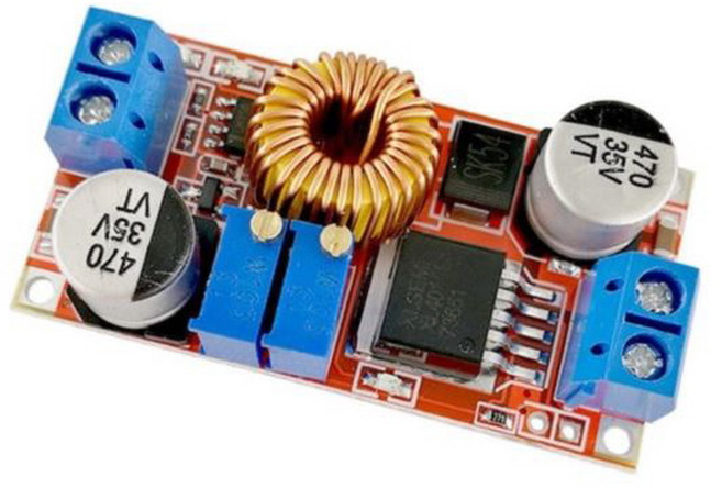 XL4015 DC 컨버터 모듈 스텝다운 강압 CV CC 5A, 1개