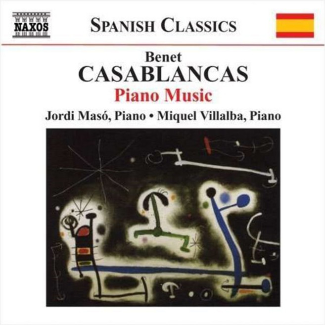 [CD] Jordi Maso 베넷 카사블랑카스: 피아노 작품집 (Benet Casablancas: Piano Music)