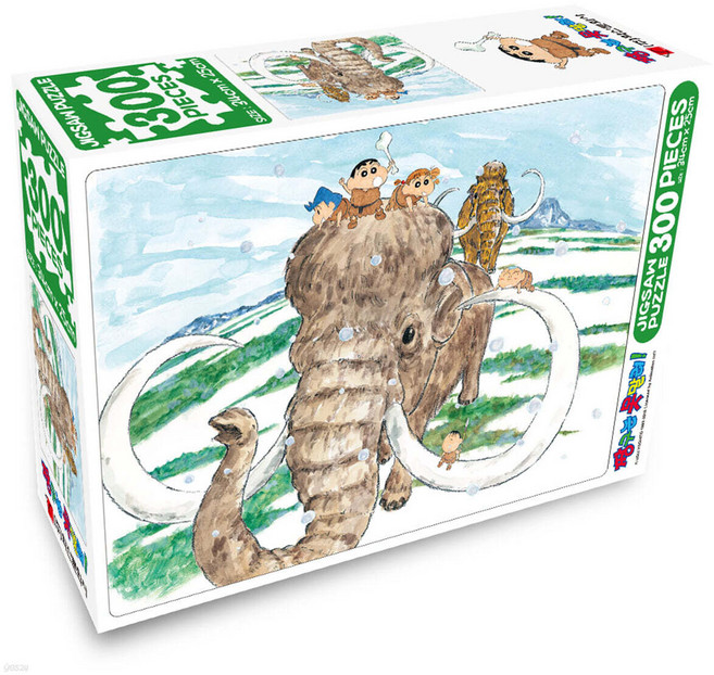 짱구는 못말려 직소 퍼즐 300조각, 1개, 선사시대, 300피스