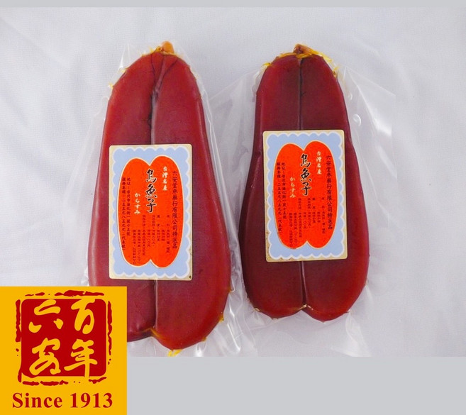 六安堂台灣雲林契作野生烏魚子禮盒 鹹香綿密超美味 新鮮乾貨系列, 1個, 4兩特級烏魚子禮盒(1盒1片)