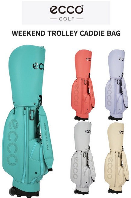 에코골프 위켄드 트롤리 캐디백 [에코코리아], CHERRY RED