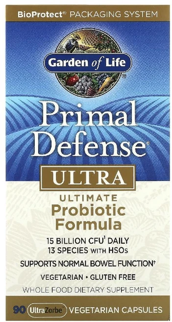가든오브라이프 프라이멀 디펜스 울트라 얼티밋 프로바이오틱 포뮬라 베지캡슐 90정, 1개 - 쿠팡