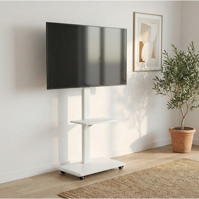 이스트라 쿠카 TV스탠드 COOCAA UC551UHD SOUND THE SMART AI 이동형 거치대 호환용