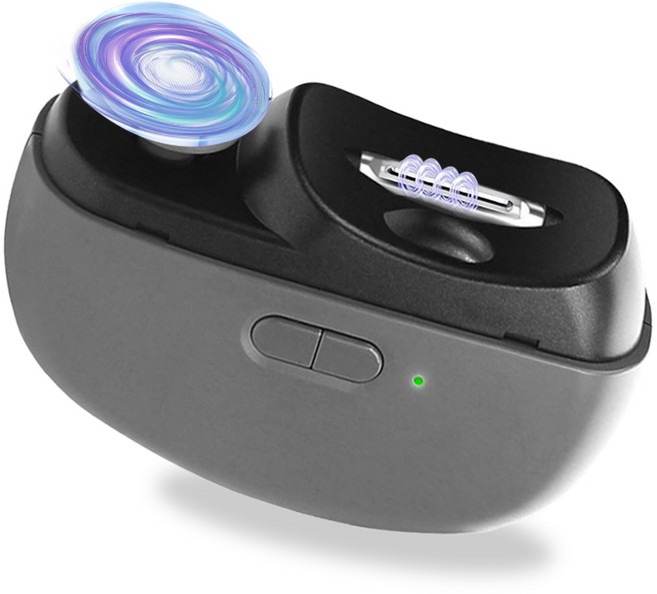 민루플 3in1 무선 저소음 휴대용 전동 손톱깎이 Type-c 충전식 led 조명모드 400mAh, 1개, 그레이