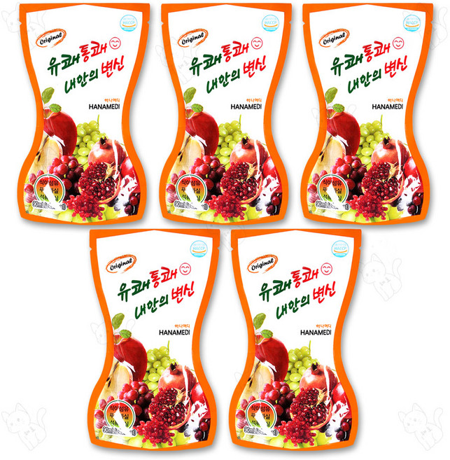 유쾌 통쾌한 내안의 변신 약국 상쾌 변화 통쾌 식이섬유, 90ml, 5개