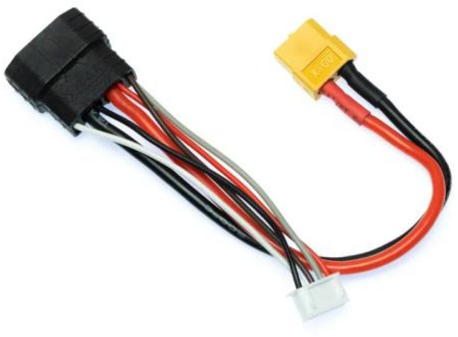 TRX 2S3S4s Lipo 배터리 충전 어댑터 케이블 XT60 Traxxas ID 수 밸런스 리드 와이어 14awg 150mm, TRX ID 4S to XT60, 1개