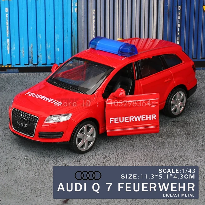 MSZ 1:43 Audi e-tron GT Aventador 모델 클래식 자동차 정적 합금 다이 캐스팅 컬렉션 선물 장난감, 13 1-43 Audi Q7