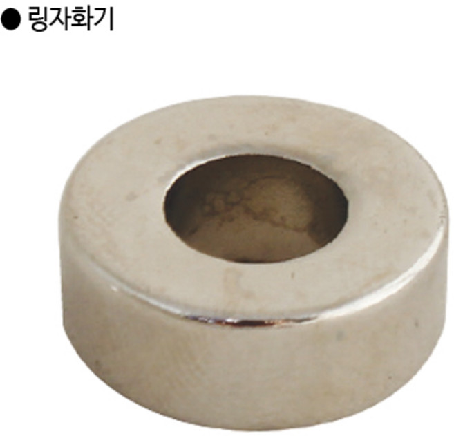 편한손 링 자화기 규격6mm (=6.35) 은색/자석/비트자석/비트자화기, 1개