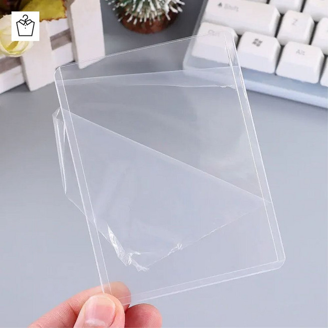 포카 탑로더 카드 보호 투명 홀로그램 5종, 기본(보호필름O), 30장