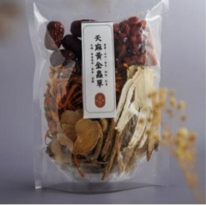 誠意藥局 天麻黃金蟲草, 1個, 天麻黃金蟲草140g/包