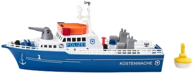 Siku Diecast 5401 해양 경찰 보트 소리와 빛 전자 합금 모델 차량 완료 시뮬레이션 장식 선물 장난감 ﻿, 01 China Mainland, 01 5401