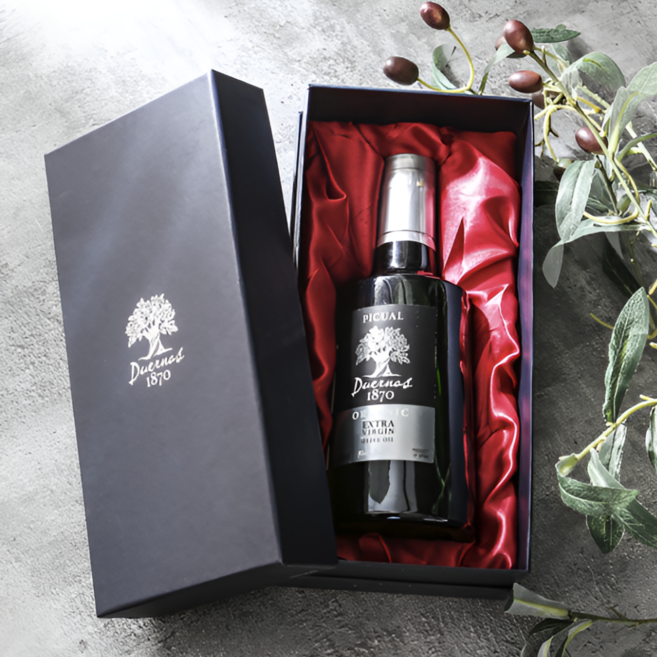핀카두에르나스 엑스트라버진 피쿠알 스페인산 유기농 올리브오일 선물세트, 1개, 500ml