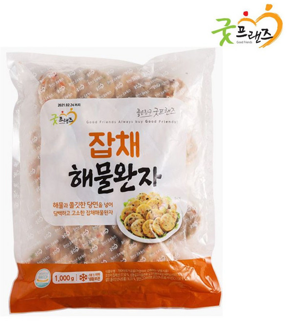 굿프랜즈 잡채해물완자 1000g, 1개, 1kg