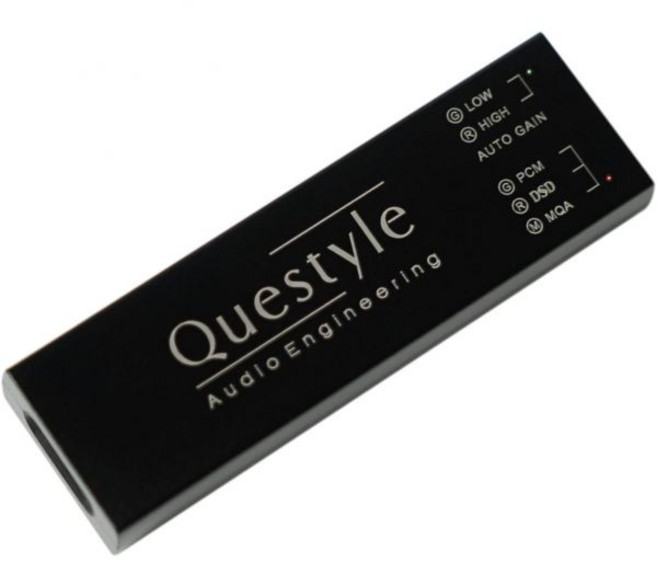 Questyle M12 휴대용 DAC 헤드폰 앰프 USB CMACurrent Mode Amplify 스마트폰 PC 노트북실버용 고해상도 오디오 무손실, 1개