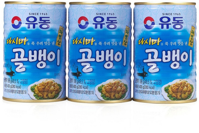 유동 다시마 골뱅이 400g x 3, 3개