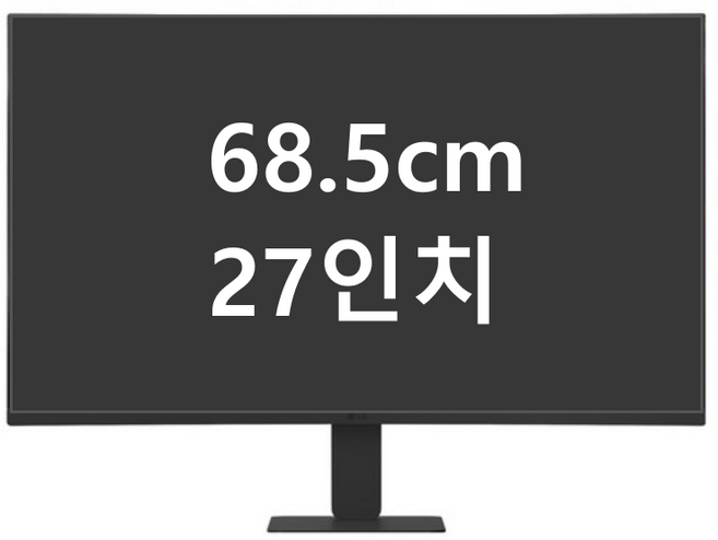 LG전자 FHD PC모니터, 68.5cm, (27인치)27U421A