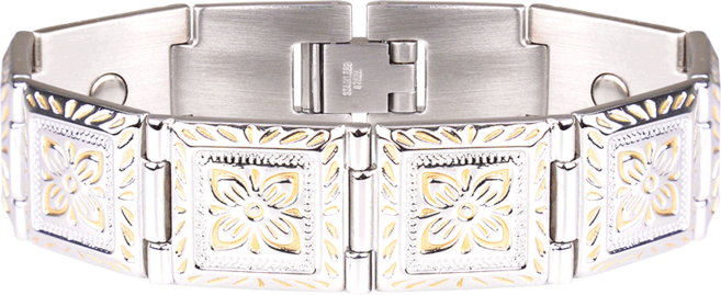 사보나 런던 240 데저트 플라워 듀엣 자석 팔찌