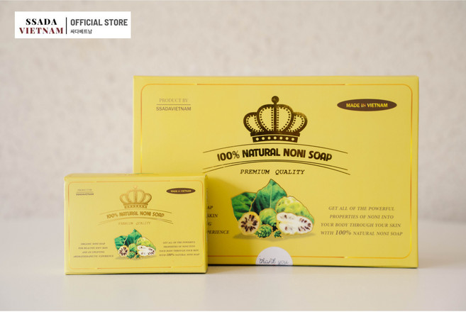 노니비누 베트남 천연 여드름 등드름 모낭염 병풀 어성초 세안 클렌징 cp 모공 모낭 1박스