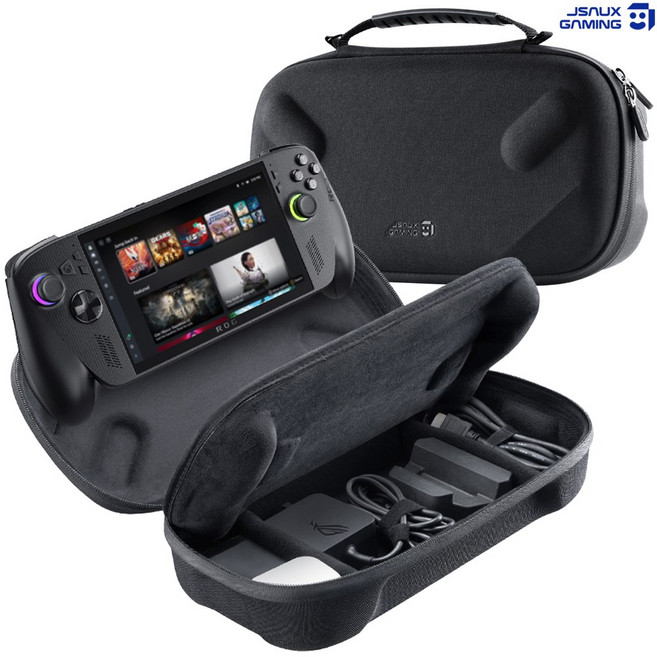 ROG XBOX Ally X 케이스 엑갈리 JSAUX 더블데커 파우치, 1개