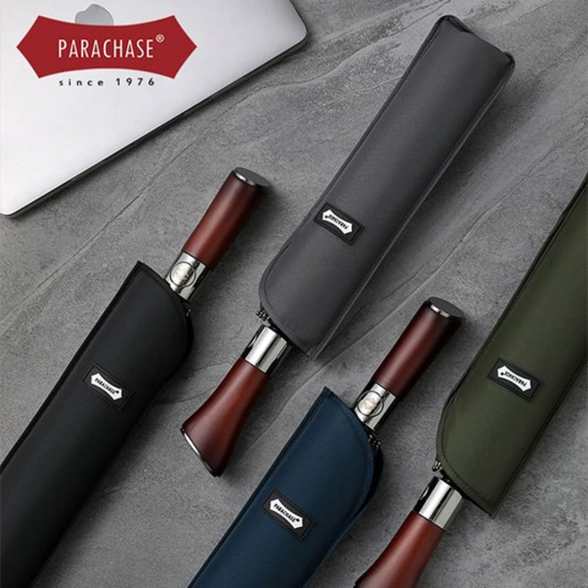 파라체이스 120cm 방품 태풍 자동 튼튼한 접이식 3단 우산, 파라체이스 120cm 방품 3단우산(그레이), 파라체이스 120cm 방품 3단우산, 1개