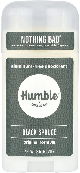 Humble Brands 알루미늄 무함유 데오드란트 블랙 스프루스 70g(2.5oz), HumbleBrands알루미늄무함유데오드란트블랙스프루스, 70g, 1개 - 쿠팡