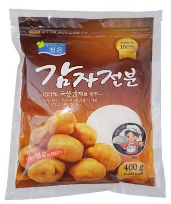 청은 감자전분, 2개, 400g