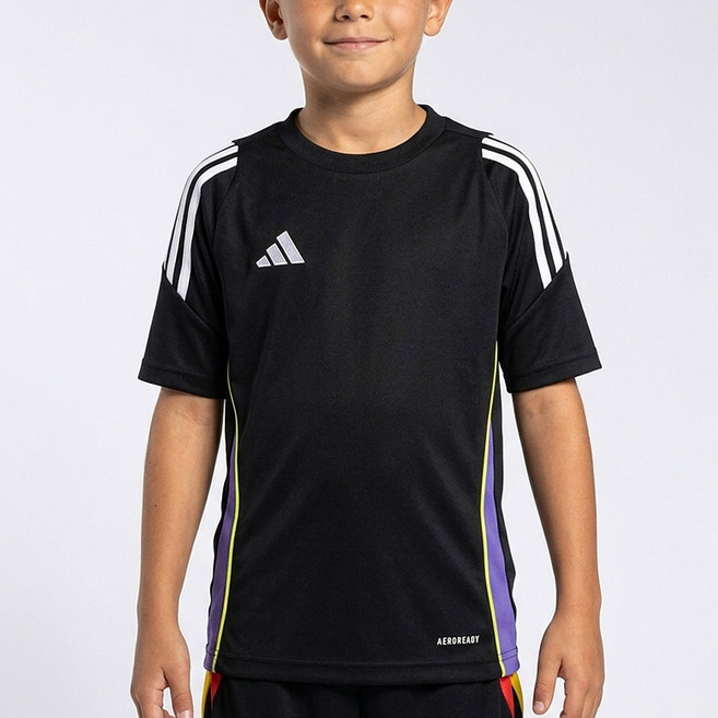 아디다스 주니어 반팔티 어린이 라운드 티셔츠 키즈 축구 풋살복 반팔 아동 기능성 숏슬리브