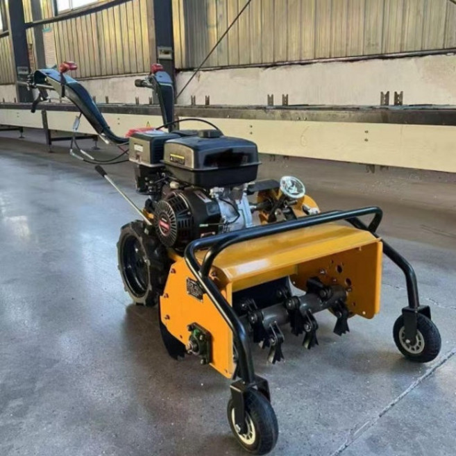 자주식 예초기 제초기 관리기 잔디깍기 예취기 쟁기 파쇄, 4륜 170 분쇄 50 경운 쟁기, 1개, 기본 색상